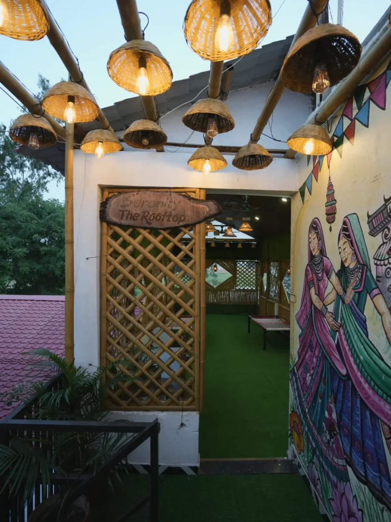 Rooftop at Kunj Resort, Indore